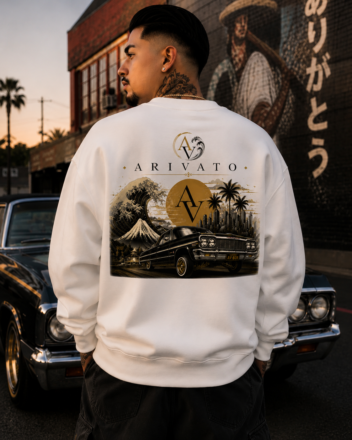AV Unisex Oversized Sweatshirt