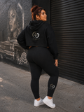 AV Crop Top Hoodie