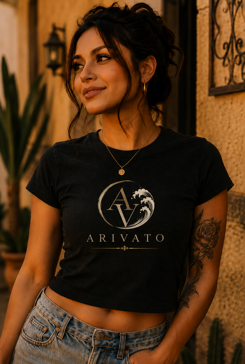 AV Women's Crop Top